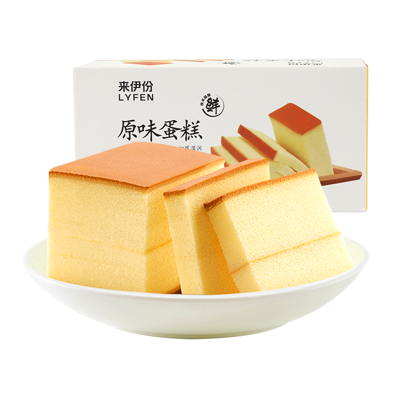 来伊份原味纯蛋糕230g