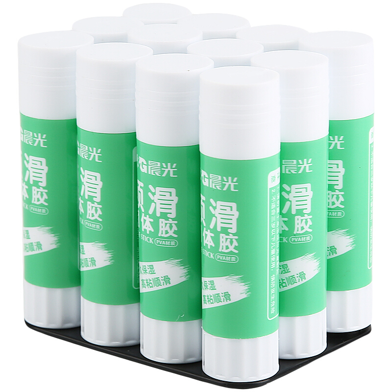 品牌晨光！6支装固体胶棒胶水