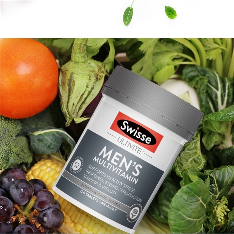 【返10元】Swisse男士复合维生素b族片120粒