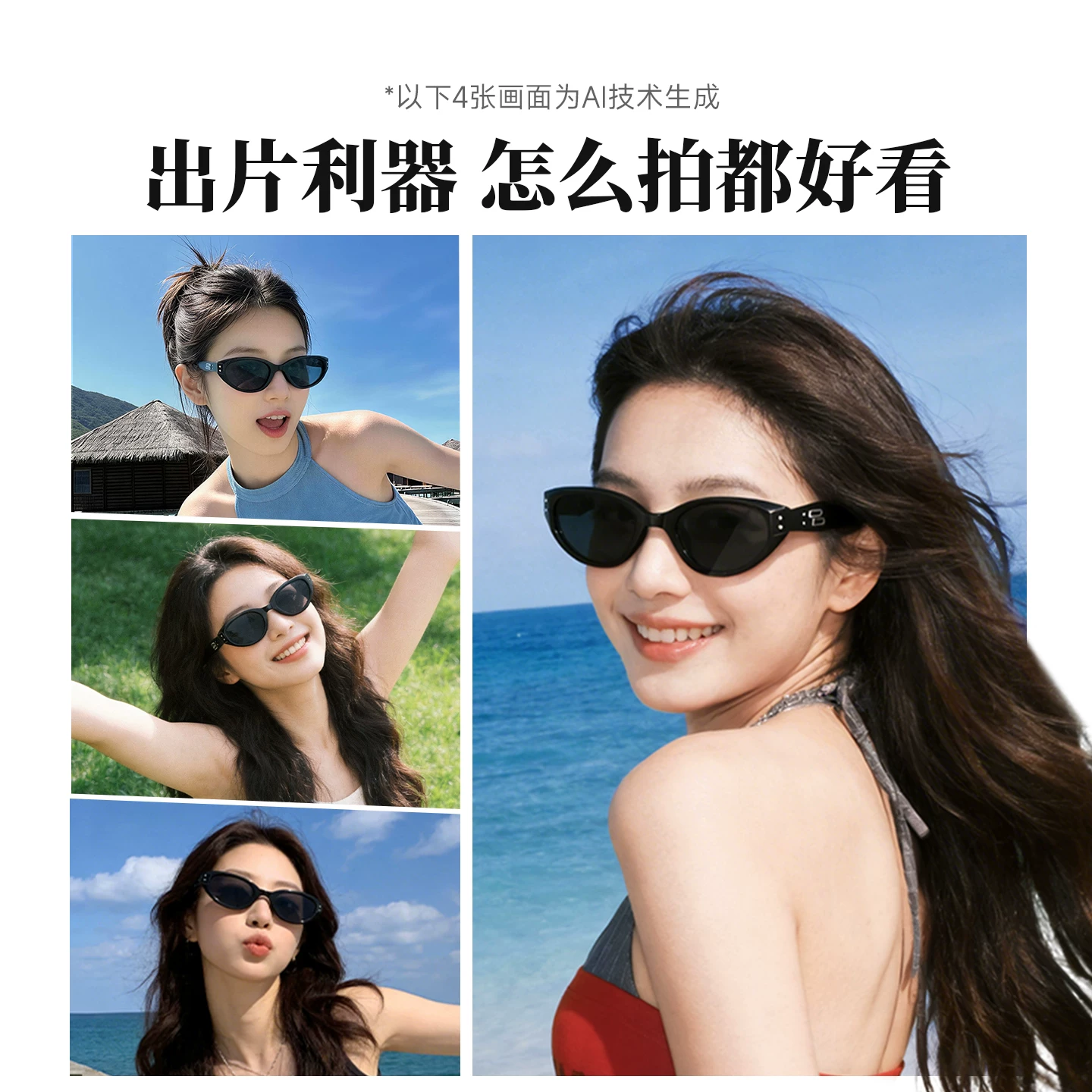 31日双倍礼金！宝岛目戏猫眼墨镜