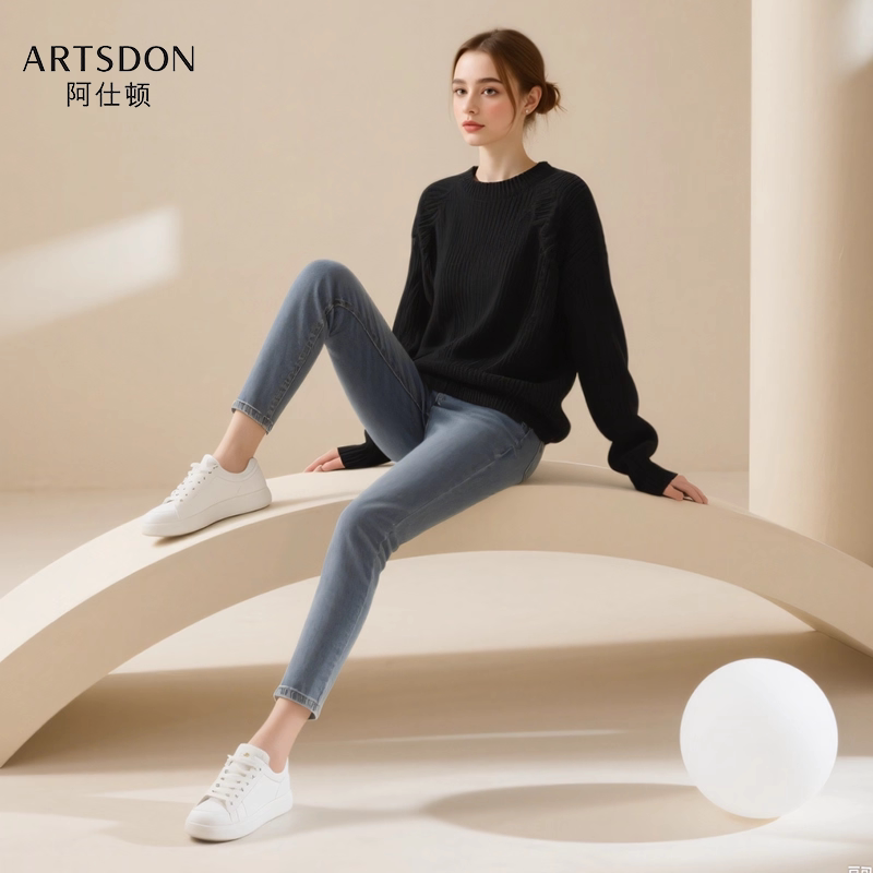 Artsdon阿仕顿女士针织毛衣