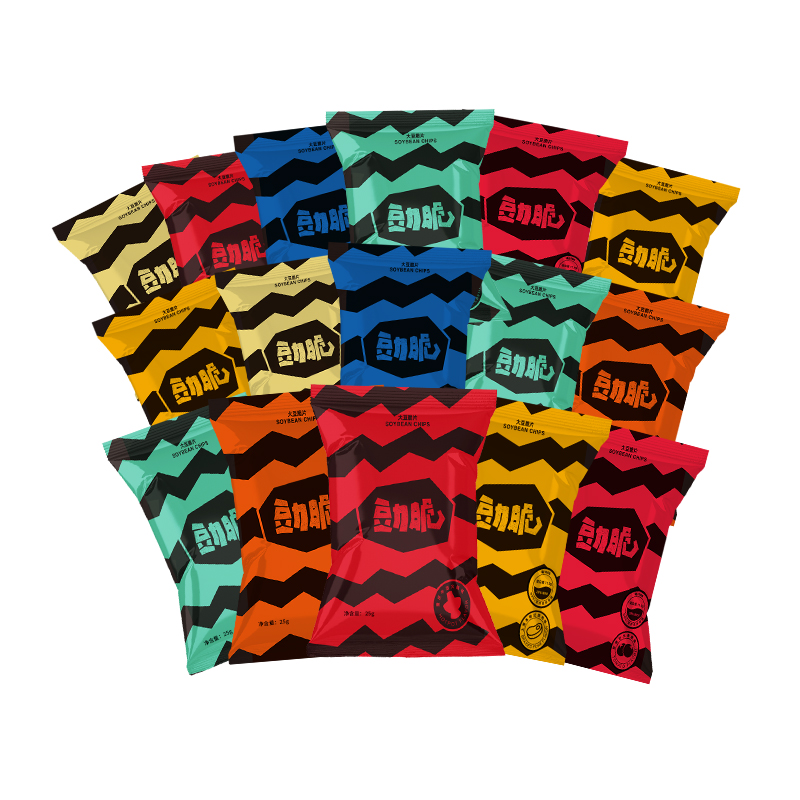 【签到+首单】10包豆力脆网红非薯片