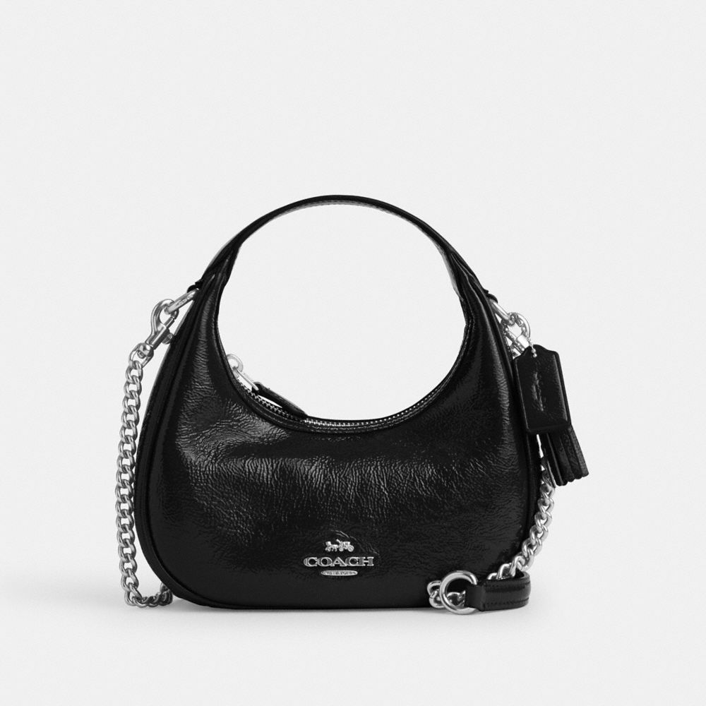 coach carmen mini crossbody bag CW036-SV/BK