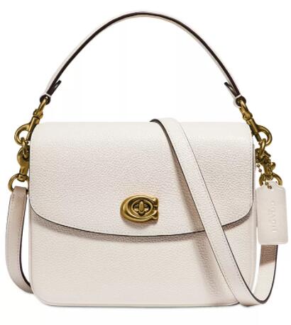 coach蔻驰cassie 19邮差包 白色