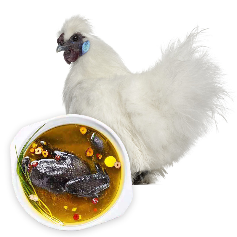 【JD旗舰店】大用 乌鸡十全乌骨鸡 950g*2