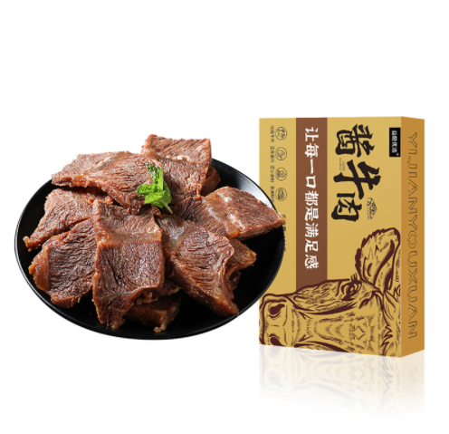 14.9元包邮！益健优选 内蒙真空即食酱牛肉158g
