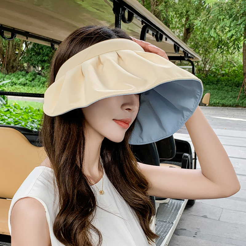 夏季女款防晒遮阳帽贝壳帽