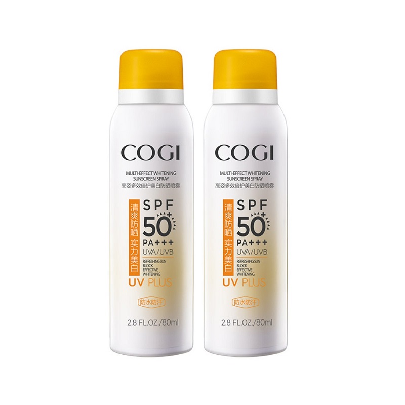 【高姿】多效美白防晒喷雾80ml*2