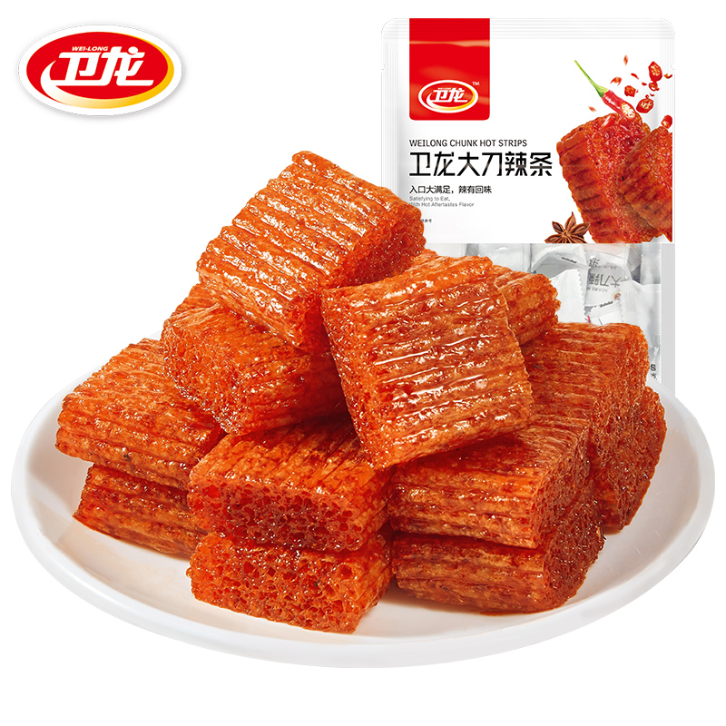 【卫龙】大刀辣条大刀肉香辣味30小包