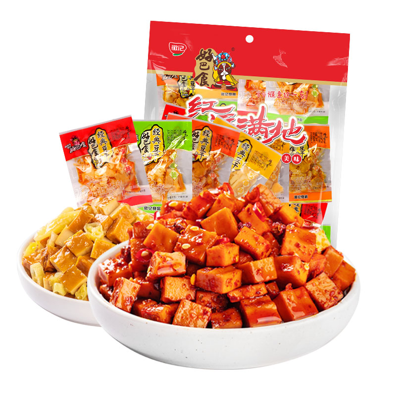 2元猫卡！好巴食南溪豆干多口味混装400g