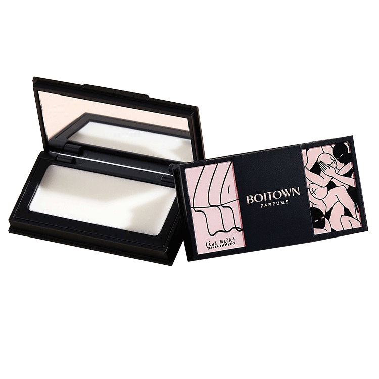 冰希黎艺术家眼影盘香膏固体香水