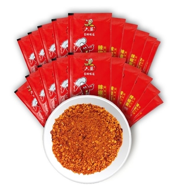 六婆辣椒面蘸料10gx20袋干碟蘸料