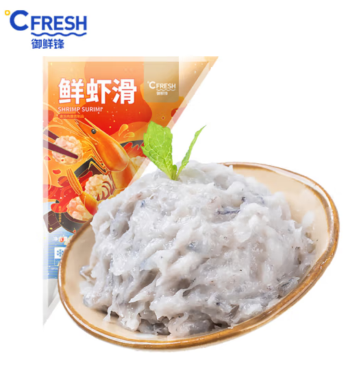 69元包邮！御鲜锋 鲜虾滑 150g*6袋