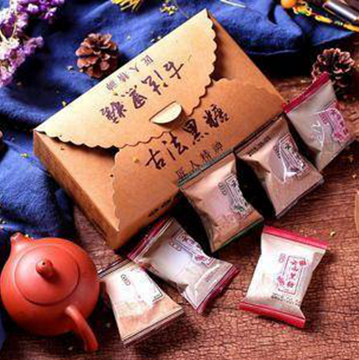 15.9元包邮！七彩之谜 云南古法黑糖3盒1200g