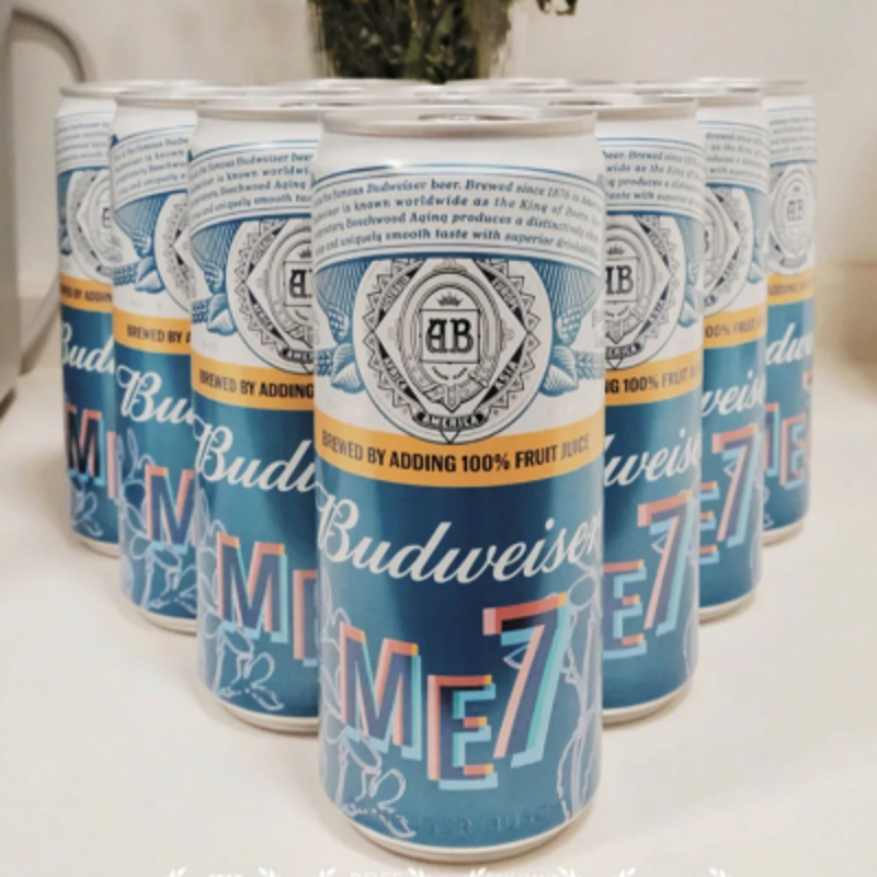 【肖战代言】百威ME7果啤310MLx10瓶