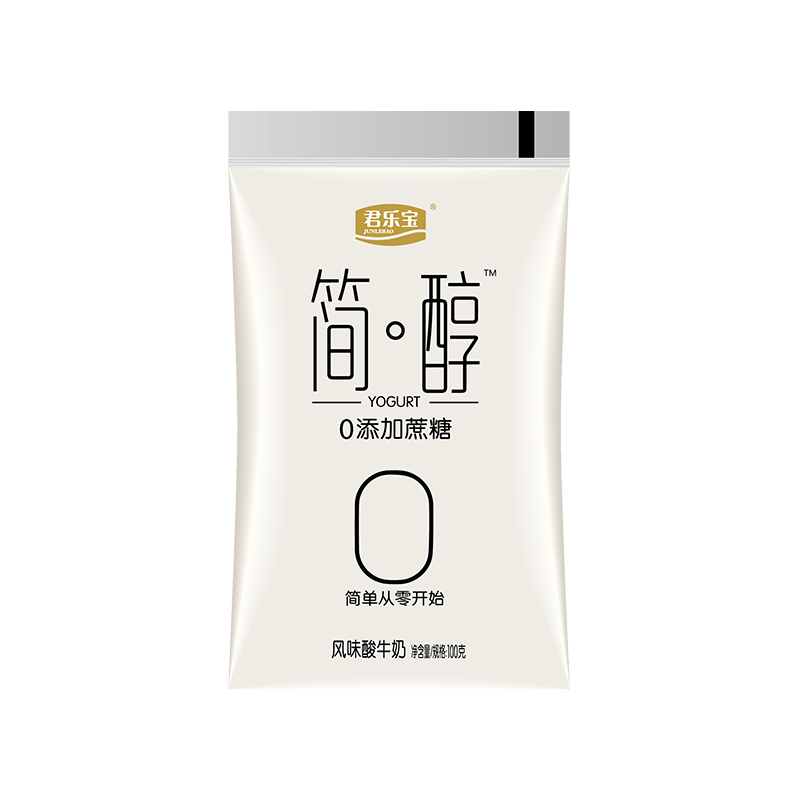 【凑满减到手17.9】简醇酸奶100gx10袋