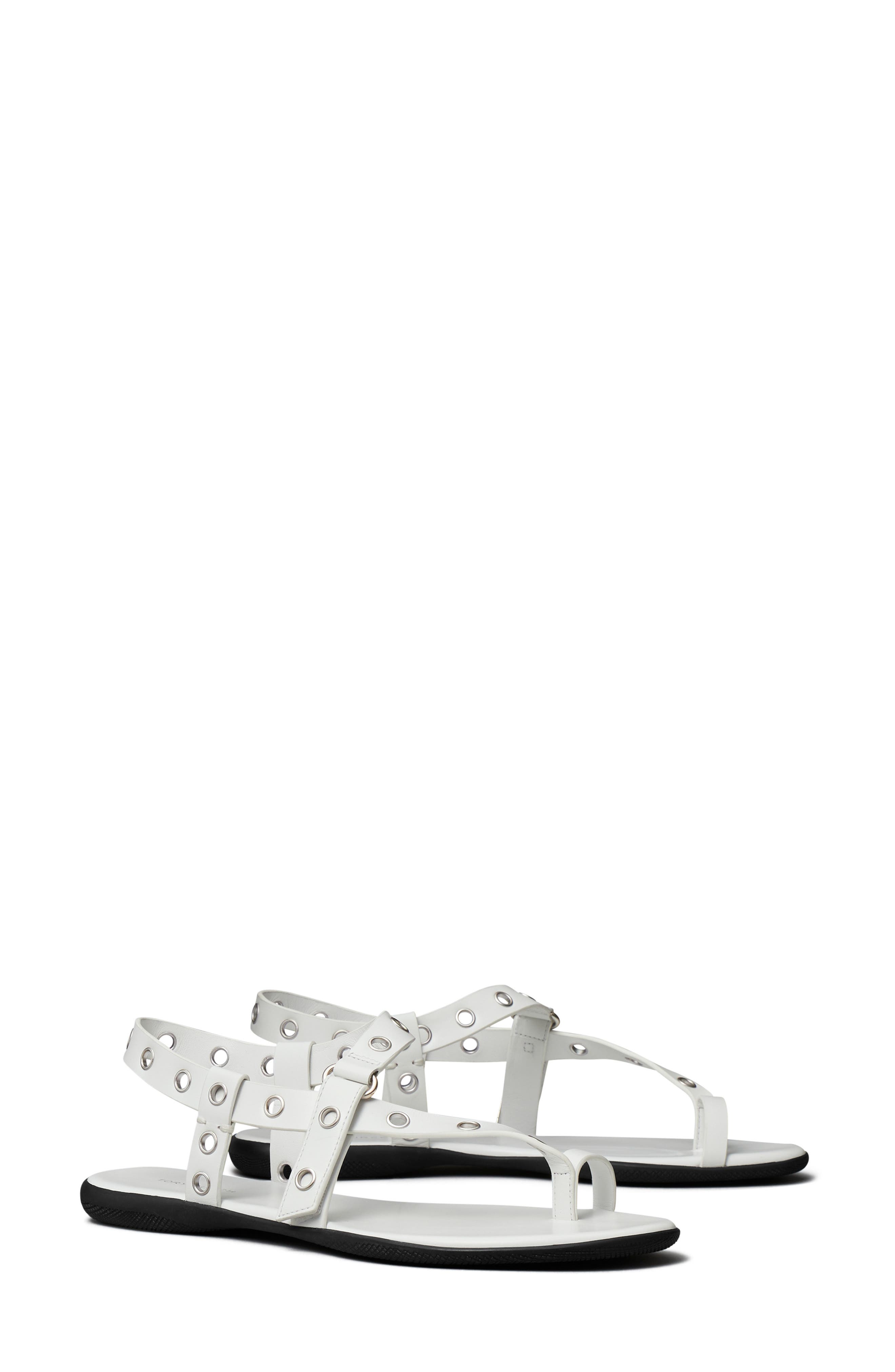 Tory Burch Eyelet Toe Ring Sandal