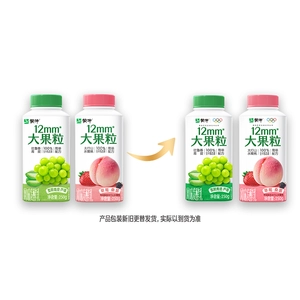 冠益乳大果粒酸奶青提/水蜜桃/燕麦黄桃/燕麦草莓早餐酸奶250g