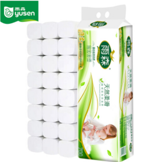 5.9元包邮！雨森 卷纸 天然柔滑妇婴系列 12卷*6层