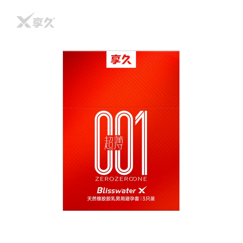 享久避孕套外用成人情趣超薄001【3只】