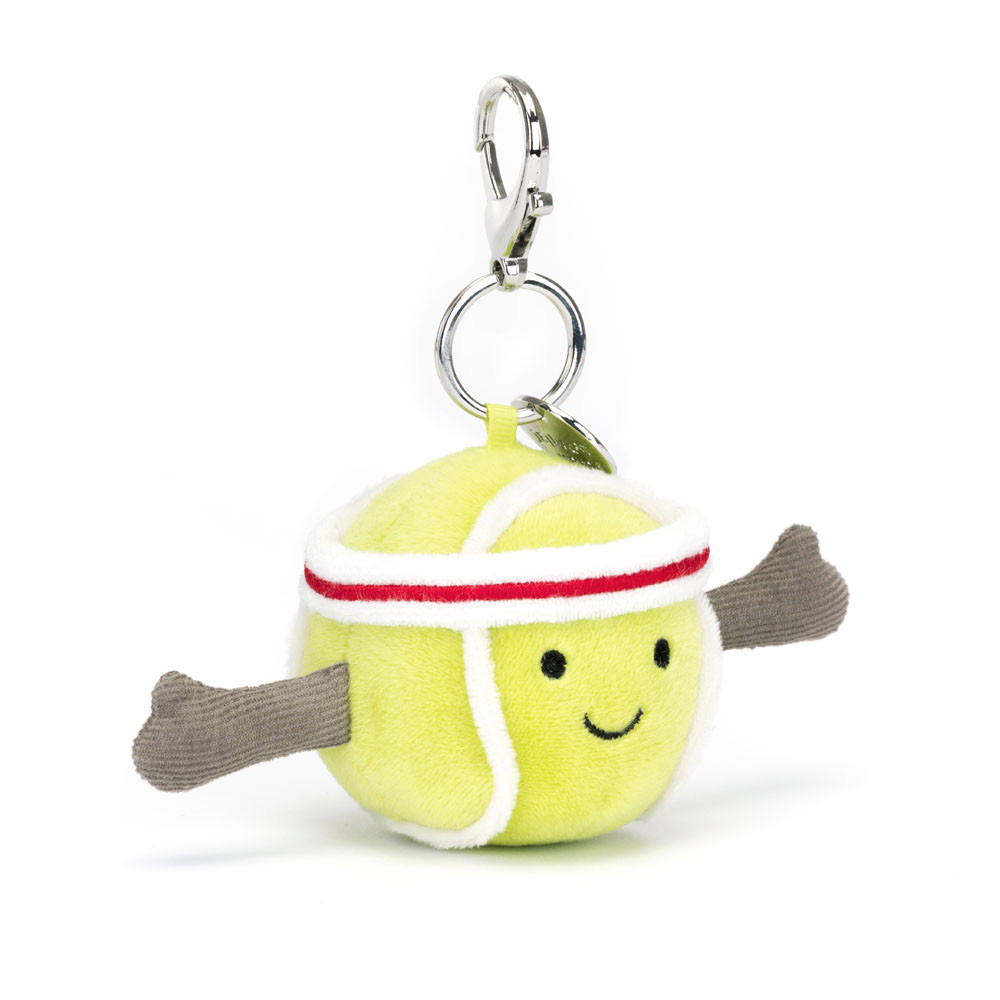 Jellycat Amusable Tennis Ball Bag Charm