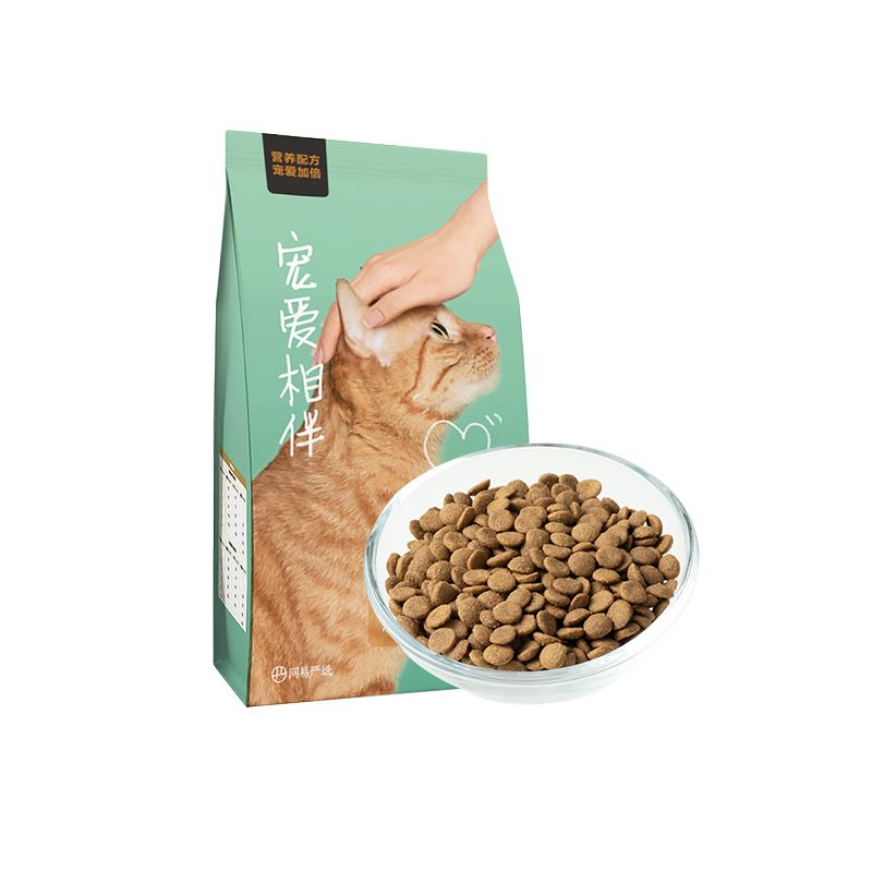网易严选增肥发腮成猫粮10kg