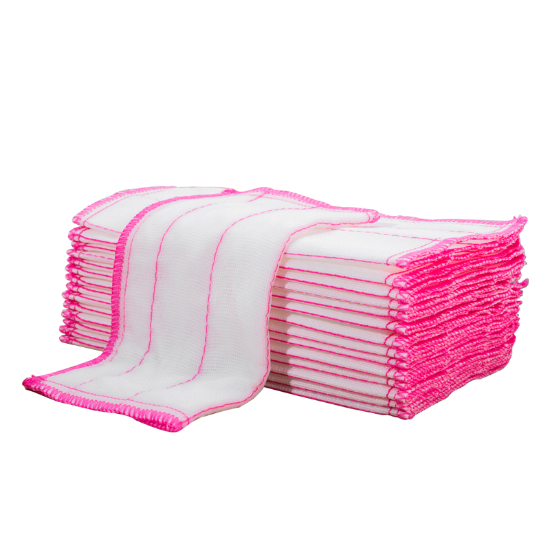 【天天特卖】棉纱洗碗布抹布百洁布两条