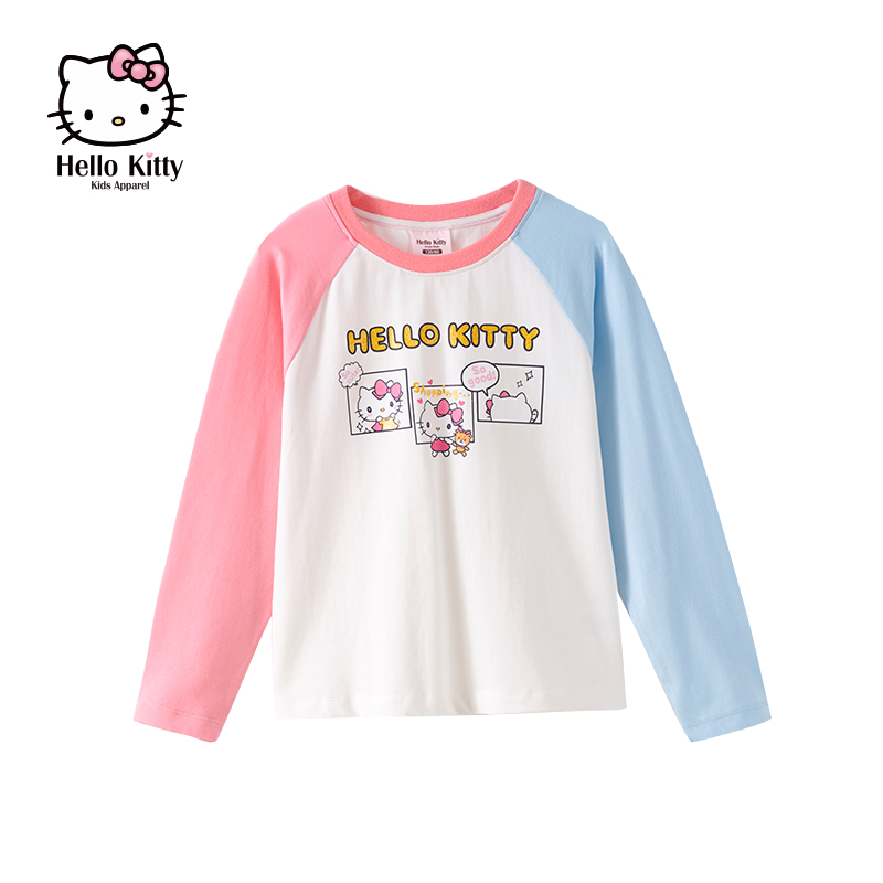 hellokitty童装2022春新款女童打底衫