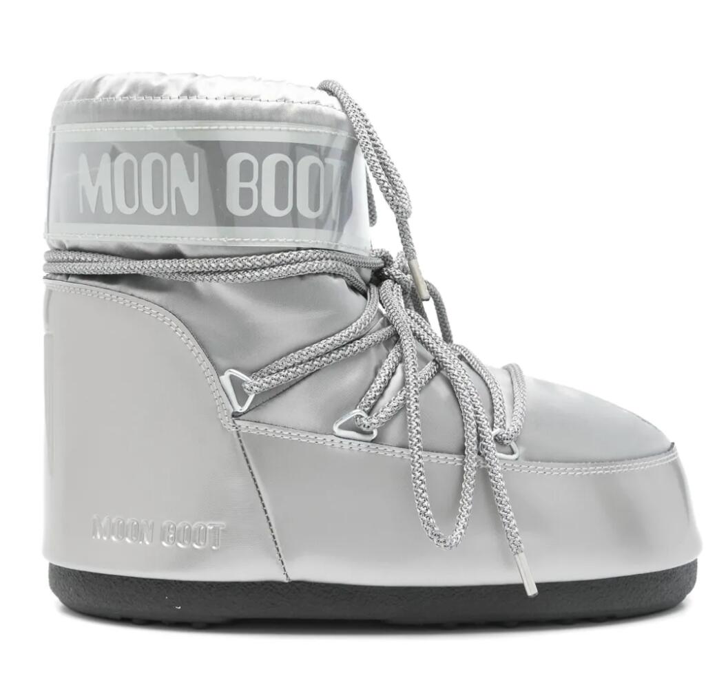 反季囤货！moon boot银色雪地靴8折优惠