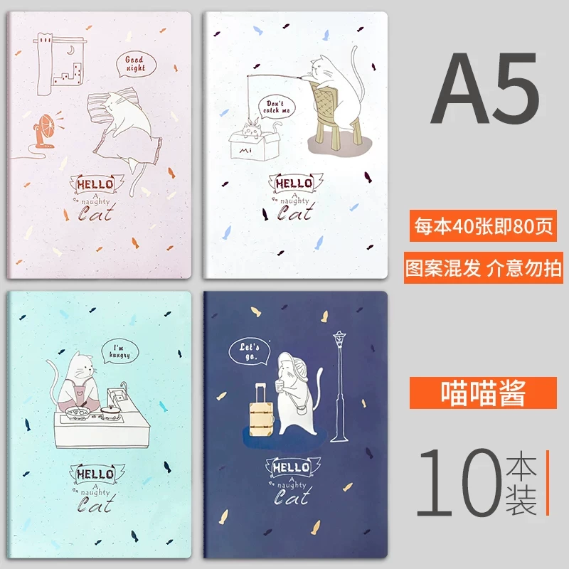 下拉9.7元！白雪A5读书笔记共10本