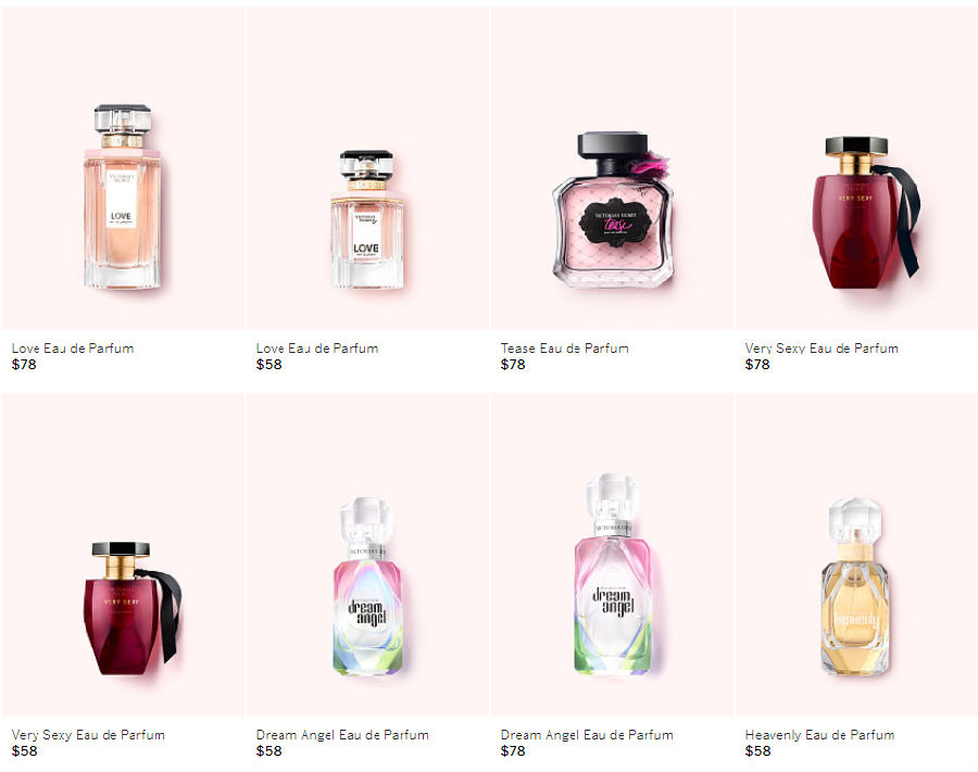 Victoria S Secret维多利亚的秘密香水价格表 购物指南 拔草哦