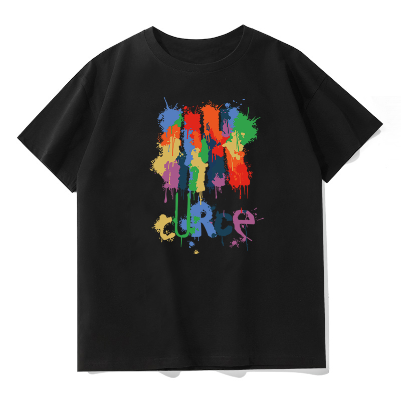 【3件39.9元】港风宽松情侣短袖T恤