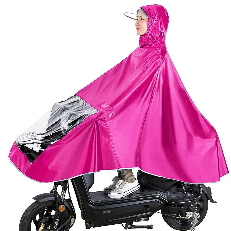 雨衣电动车男女款加大加厚成人外穿长款全身防暴雨专用电瓶车雨披