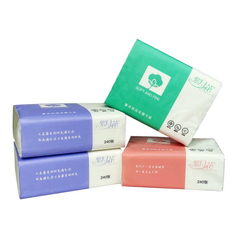 【可签到】加厚压花抽纸巾60抽*8包