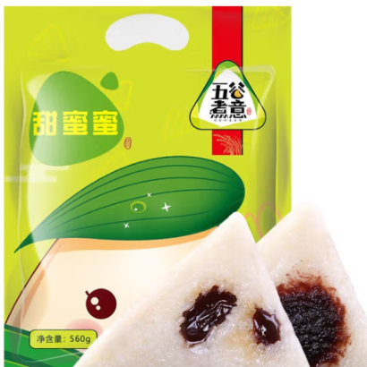 6.9元包邮！五谷煮意 甜蜜蜜礼包560g（140g*2蜜枣+140g*2豆沙）