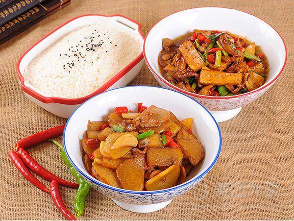 俏湘厨湖南香干+干锅土豆片+米饭兑换券，券后价20.90元