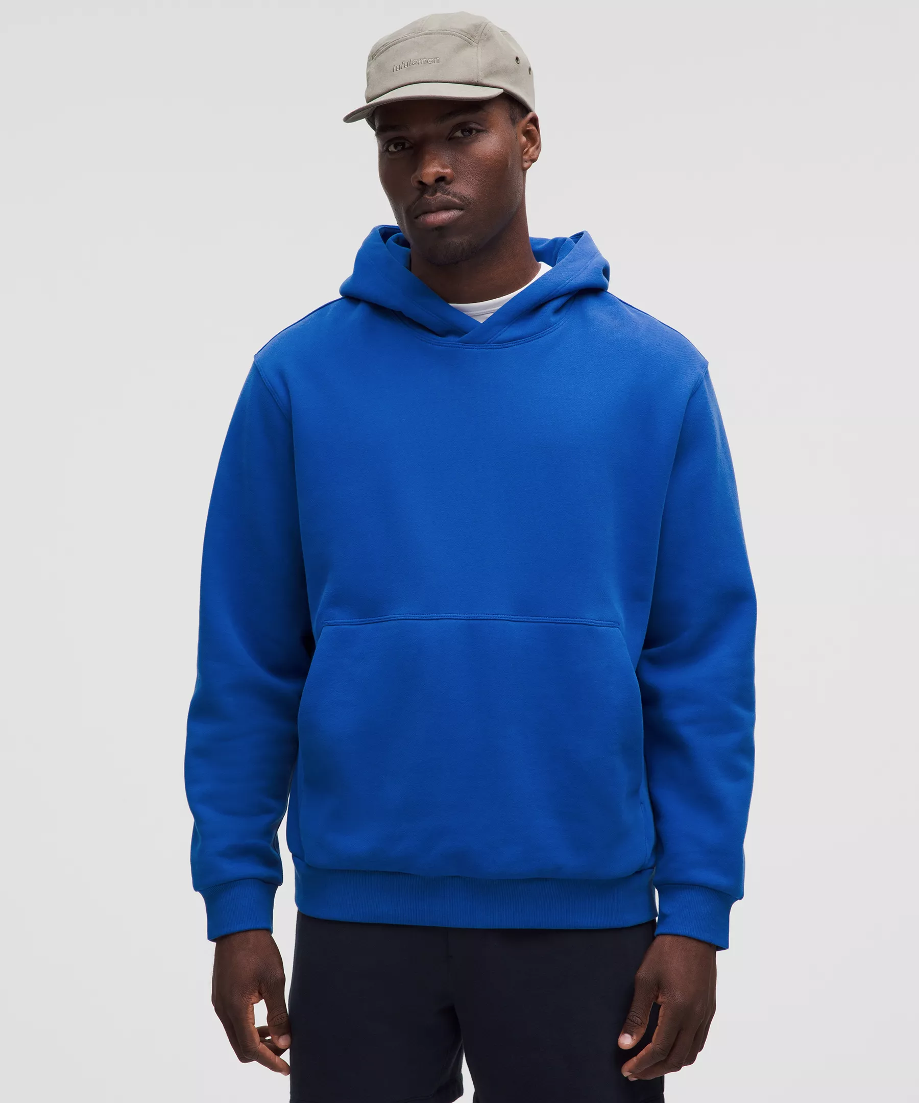 Lululemon Steady State Pullover 男士卫衣 Galactic Cobalt L