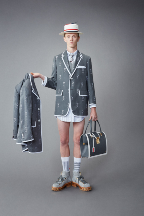 Thom Browne 发布22 男装假日系列 雌雄同体 拔草哦 Thom Browne 发布22 男装假日系列 雌雄同体 拔草哦