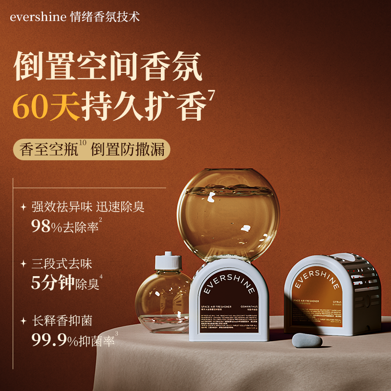 晴天大白倒置香薰家用高级香氛350ML