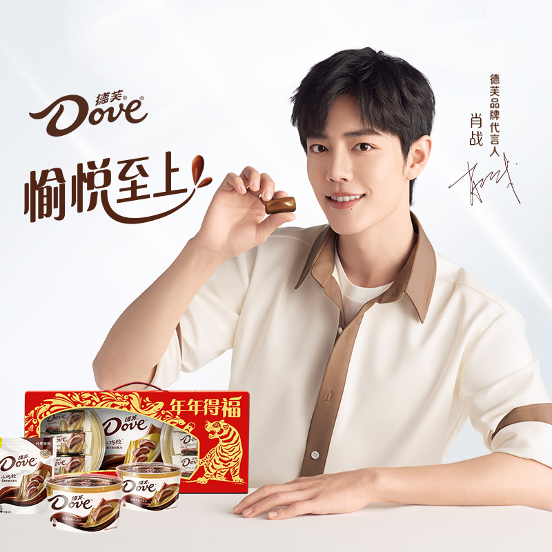 Dove/德芙牛奶巧克力礼盒装588g