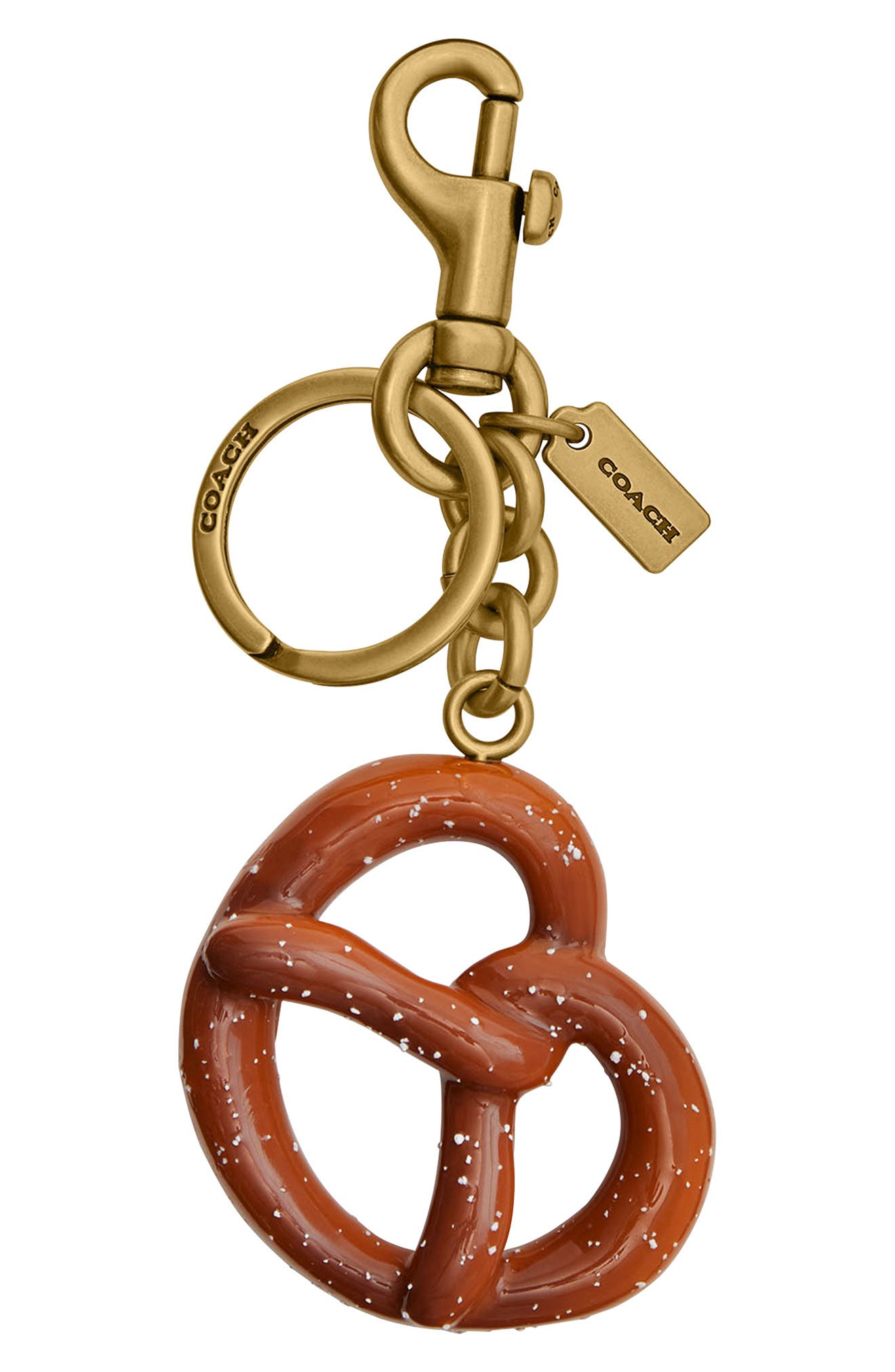 COACH Pretzel Bag Charm