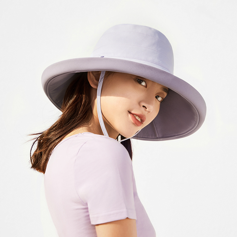 蕉下渔夫帽遮阳遮脸大檐太阳帽