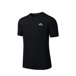 鸿星尔克短袖男款夏季新款男士冰丝速干衣运动t恤男生羽毛球上衣