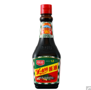 【有券的上】0.51元！厨邦 180天酿造酱油 360ml