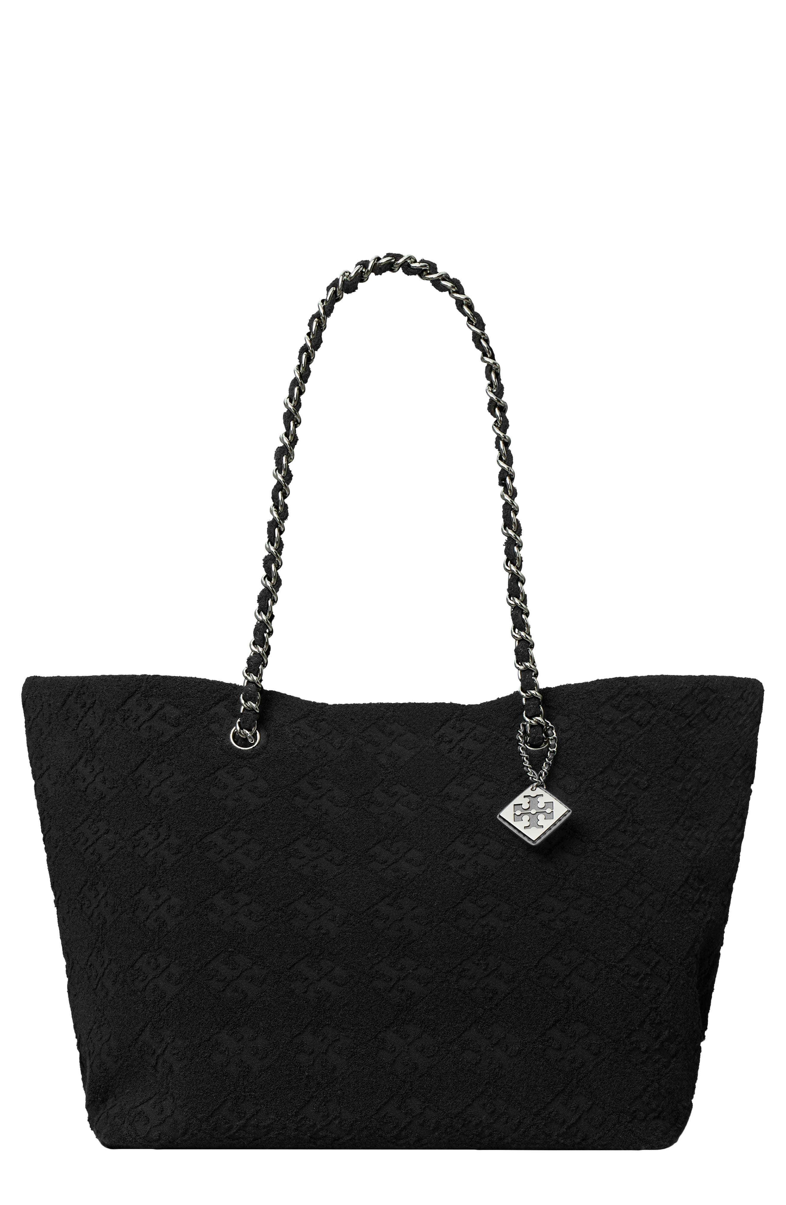 Tory Burch Ella Chain Terry Cloth Tote