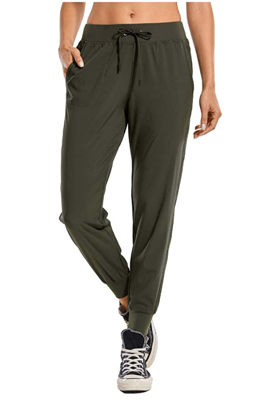 CRZ YOGA Women's Lightweight Joggers