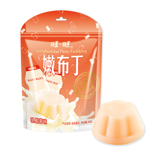 14.72元！旺旺 嫩布丁 乳酸菌味 400g*4件