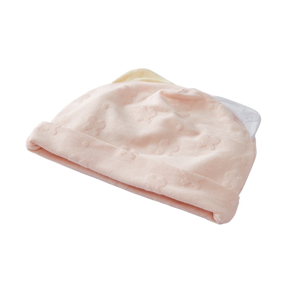 十月结晶婴儿帽子春秋新生儿胎帽0-6个月