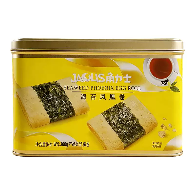 角力士海苔凤凰蛋卷300g