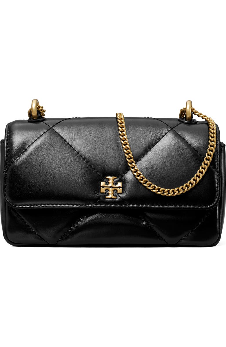 Tory Burch Kira Mini Diamond Quilted Leather Crossbody Bag